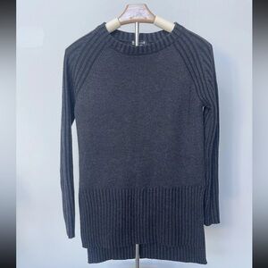 Smartwool | Ripple Creek Tunic Sweater Gray Merino Wool Blend